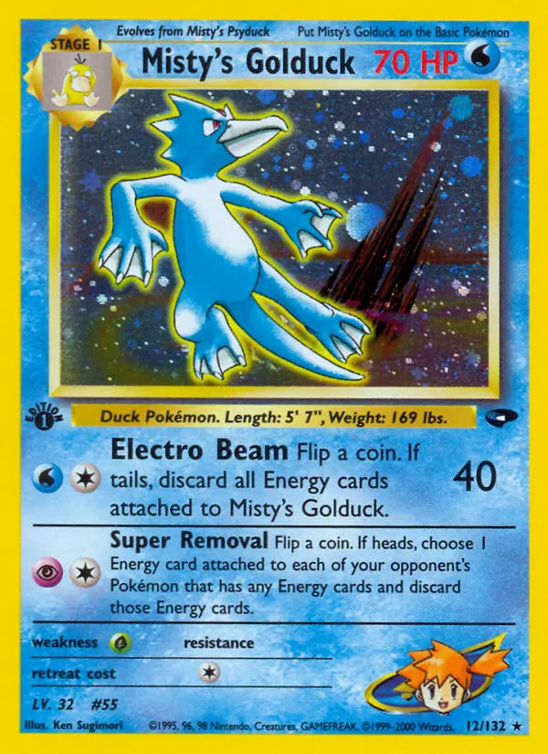 Misty's Golduck 12/132