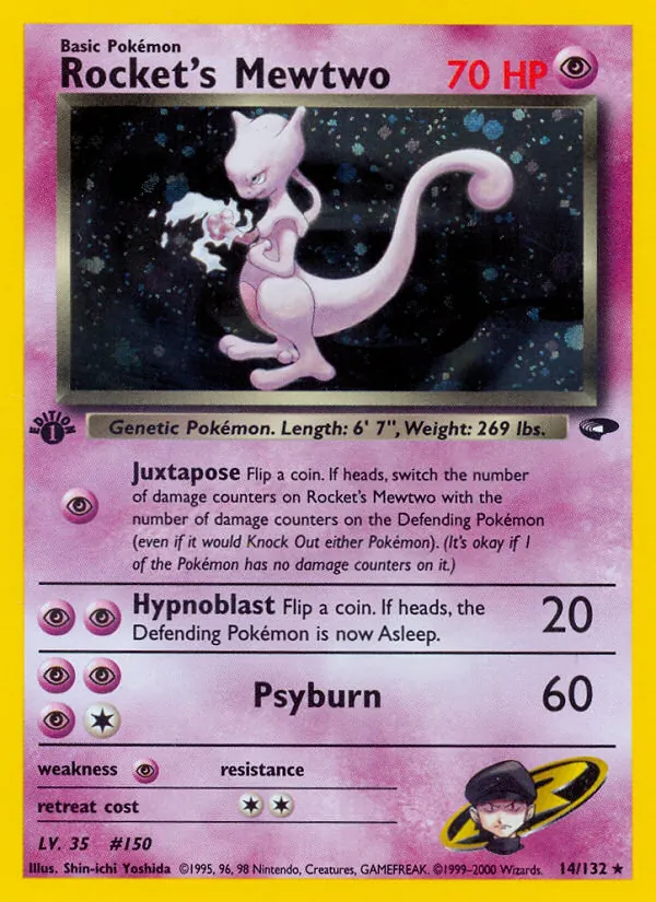 Rocket's Mewtwo 14/132
