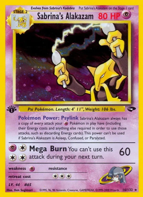 Sabrina's Alakazam 16/132
