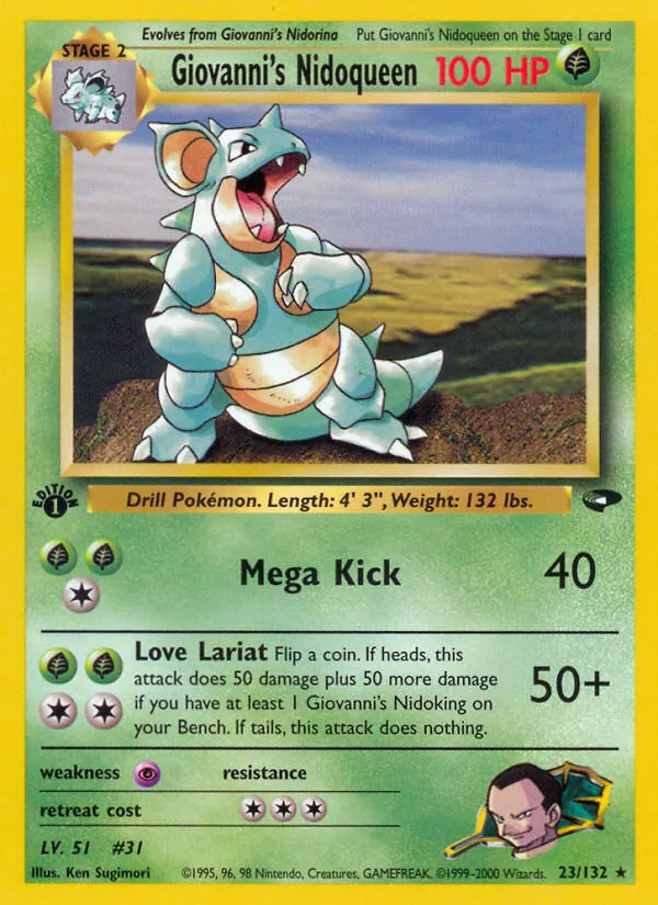 Giovanni's Nidoqueen 23/132
