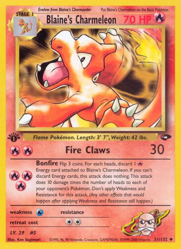 Blaine's Charmeleon 31/132