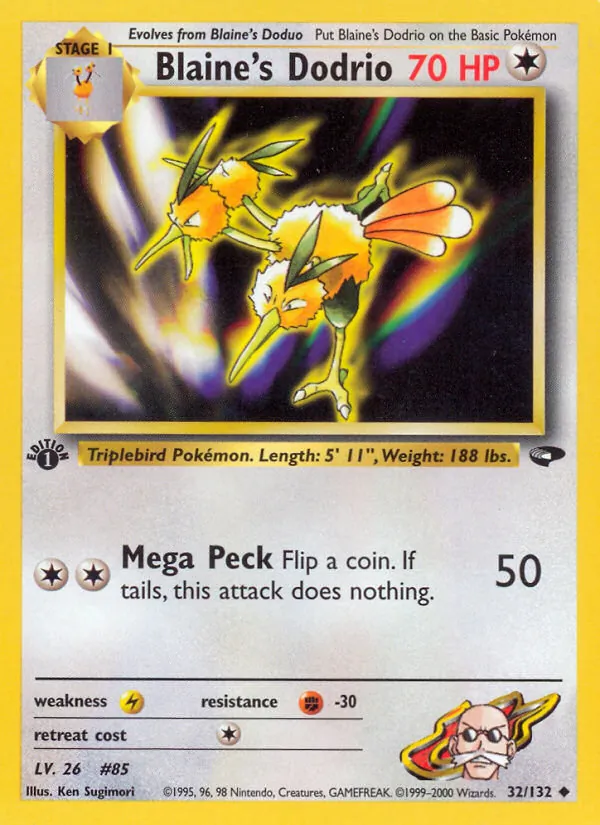 Blaine's Dodrio 32/132