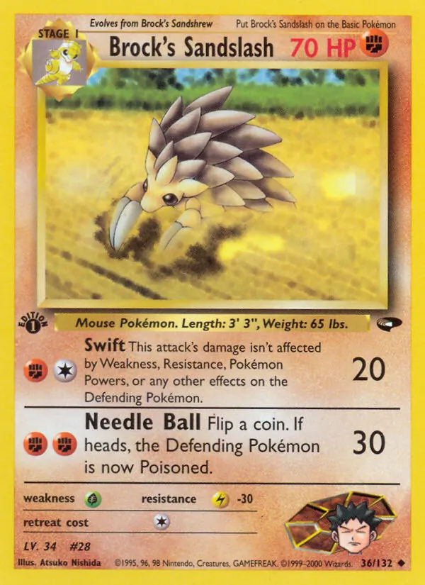 Brock's Sandslash 36/132