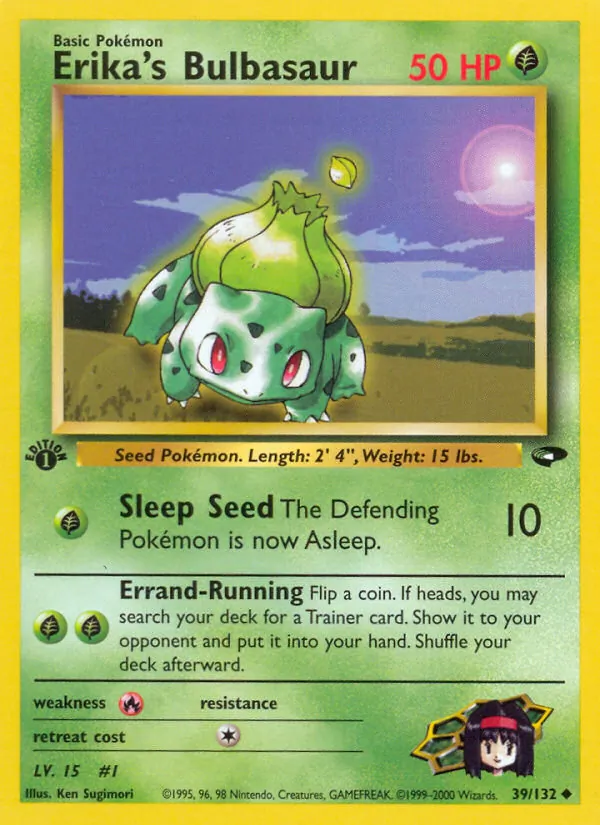 Erika's Bulbasaur 39/132