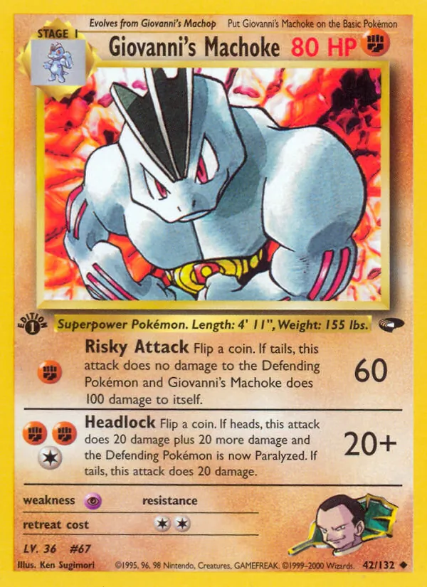 Giovanni's Machoke 42/132