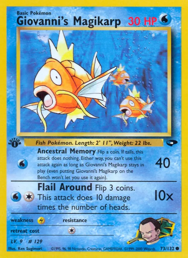 Giovanni's Magikarp 73/132