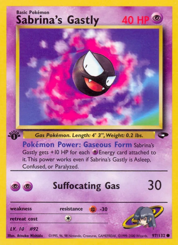 Sabrina's Gastly 97/132