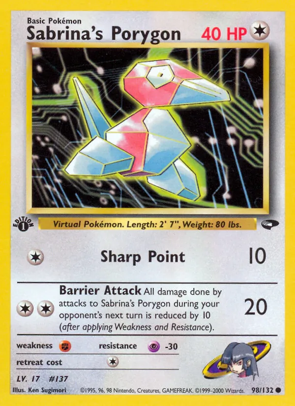 Sabrina's Porygon 98/132