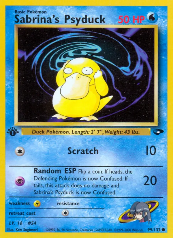 Sabrina's Psyduck 99/132