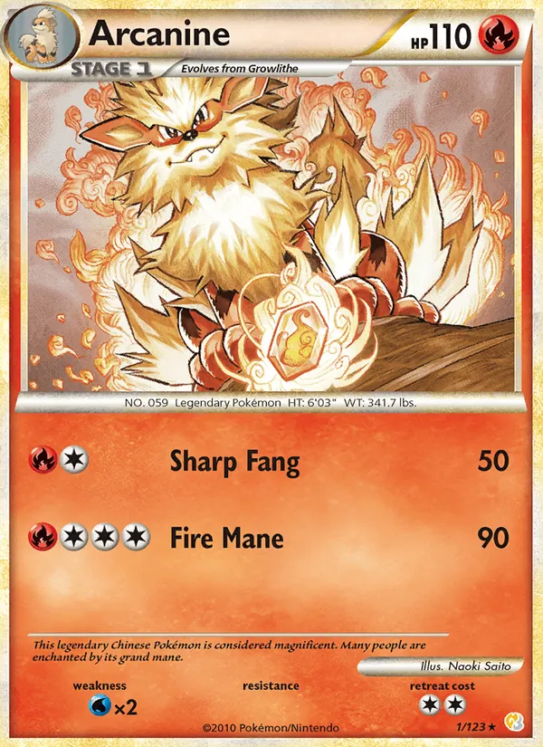 Arcanine 1/123
