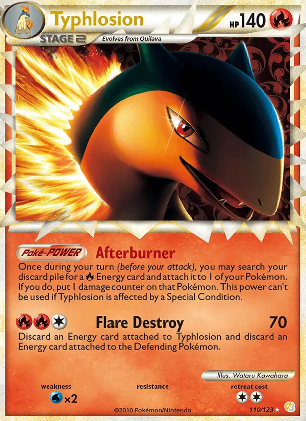 Typhlosion 110/123