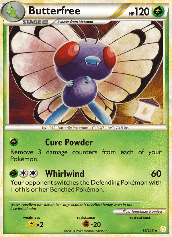 Butterfree 16/123