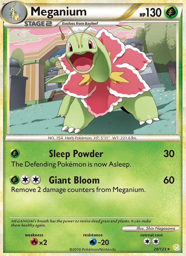 Meganium 26/123