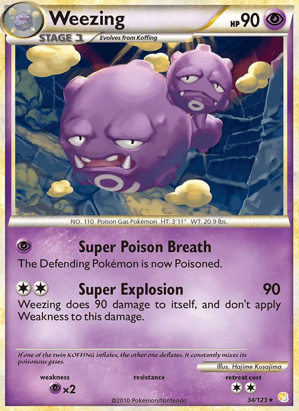 Weezing 34/123