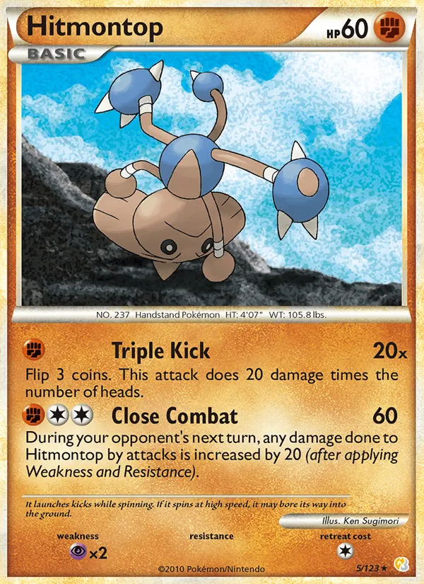Hitmontop 5/123