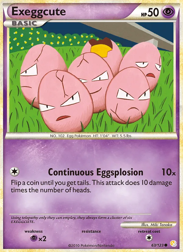 Exeggcute 63/123