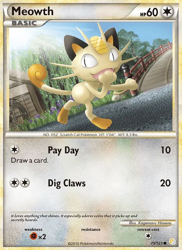 Meowth 75/123