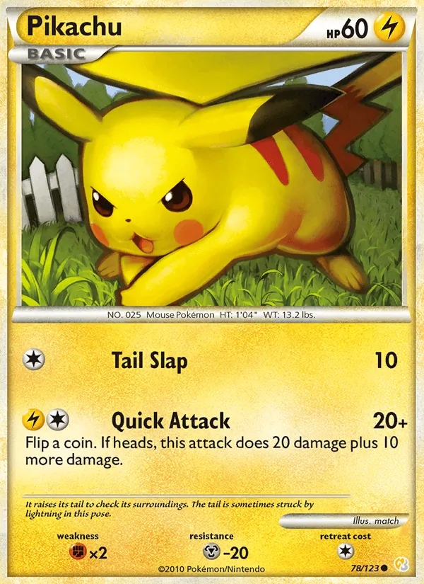Pikachu 78/123