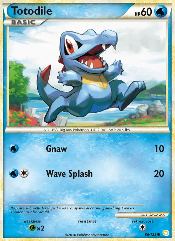 Totodile 86/123