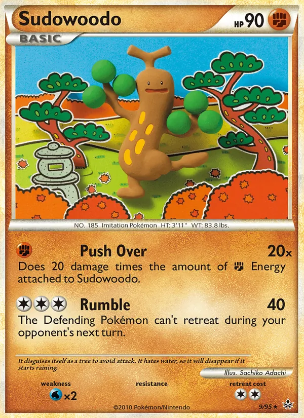 Sudowoodo 9/95