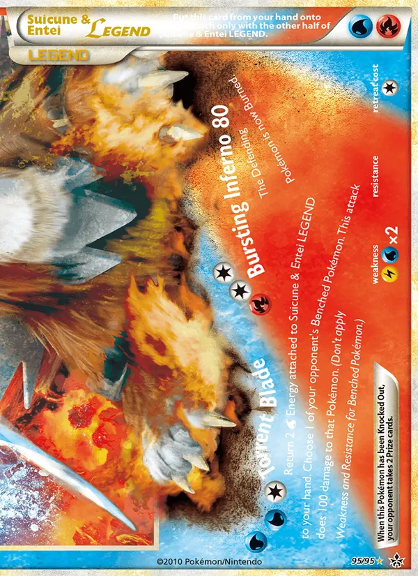 Suicune & Entei LEGEND 95/95