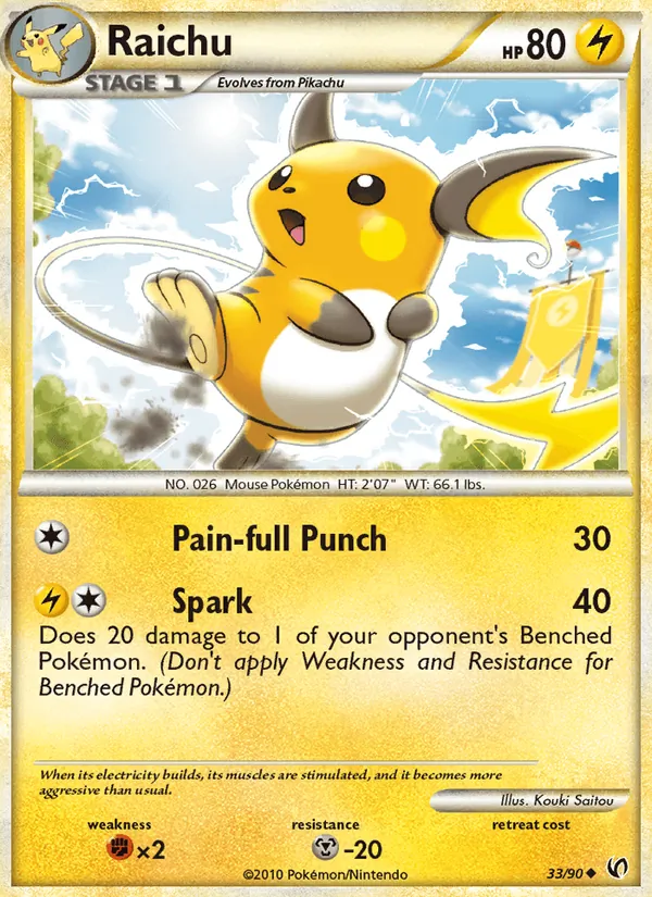 Raichu 33/90
