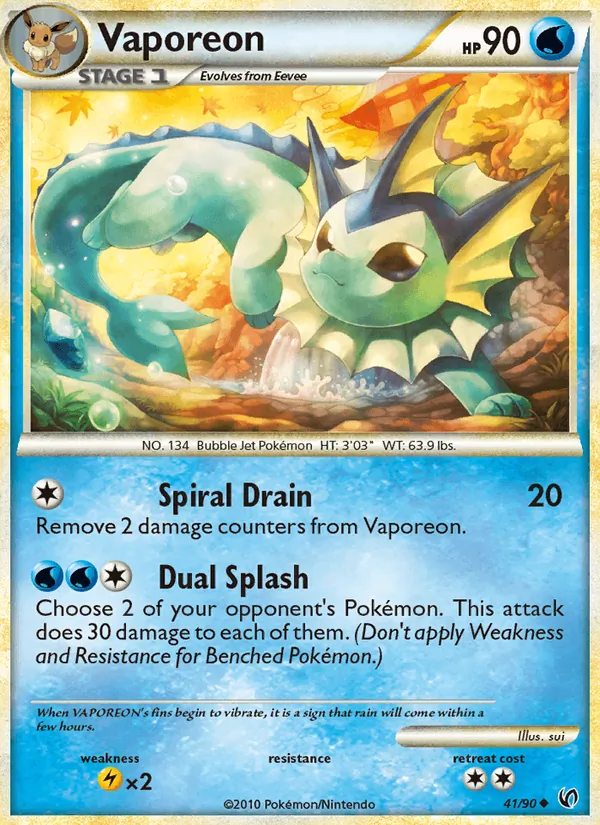 Vaporeon 41/90