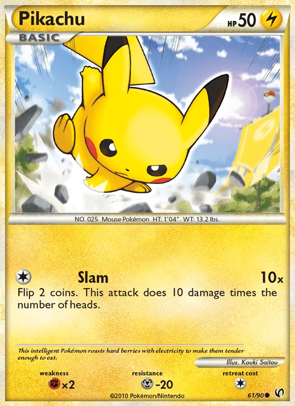 Pikachu 61/90