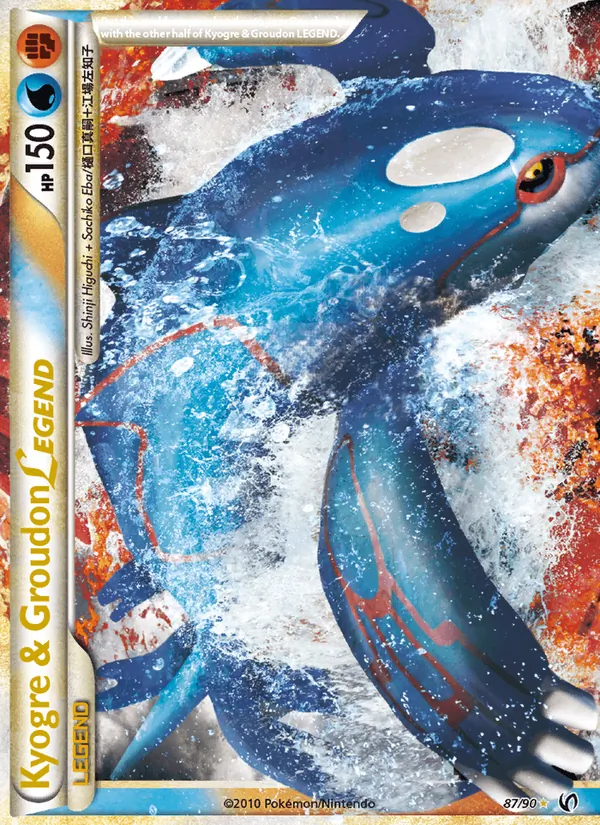 Kyogre & Groudon LEGEND 87/90