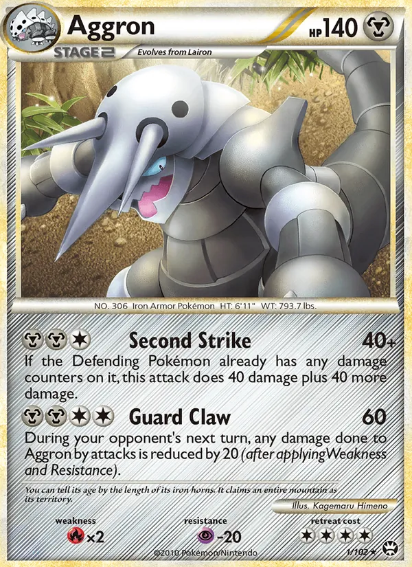 Aggron 1/102