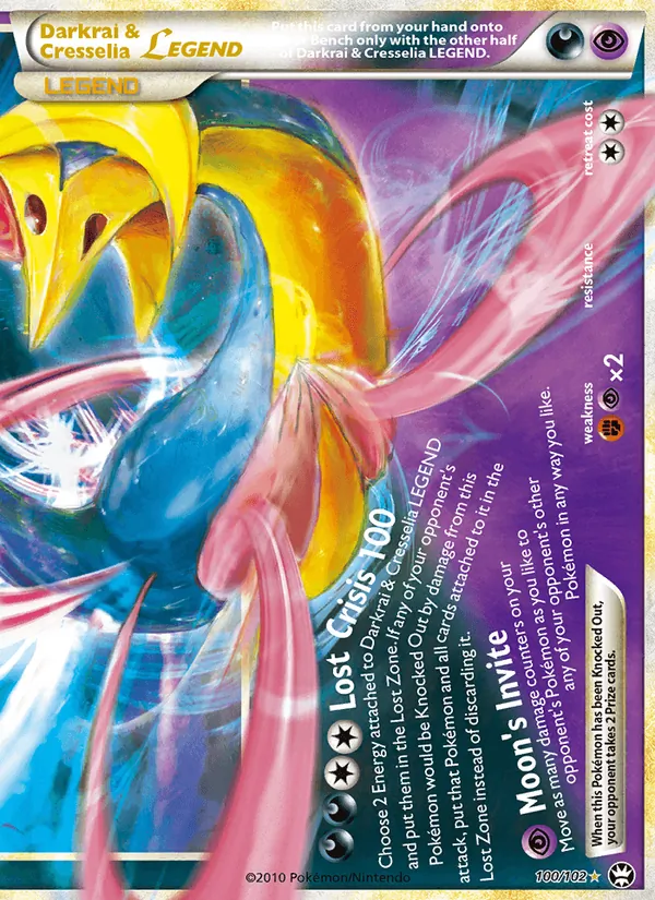 Darkrai & Cresselia LEGEND 100/102