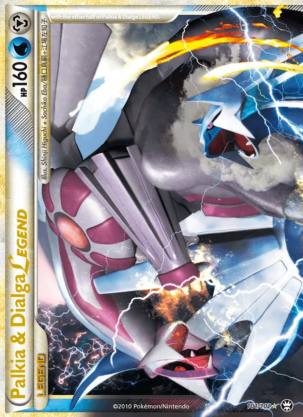 Palkia & Dialga LEGEND 101/102