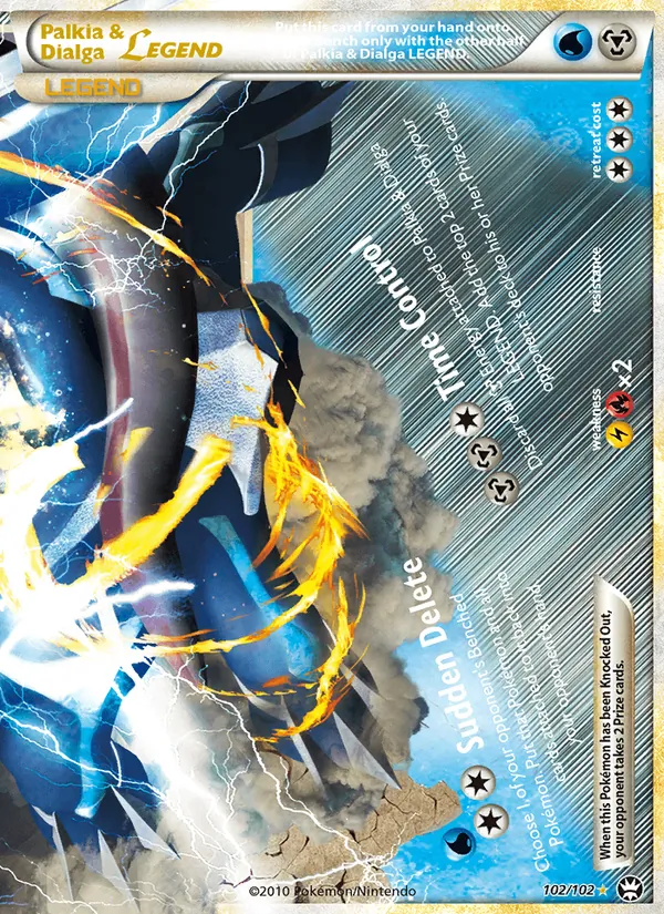 Palkia & Dialga LEGEND 102/102