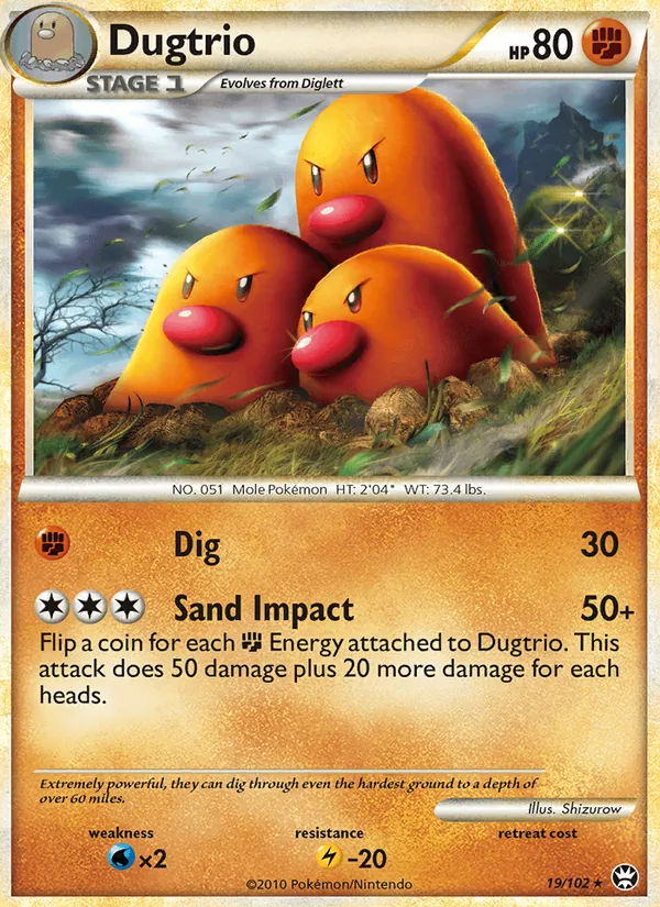 Dugtrio 19/102