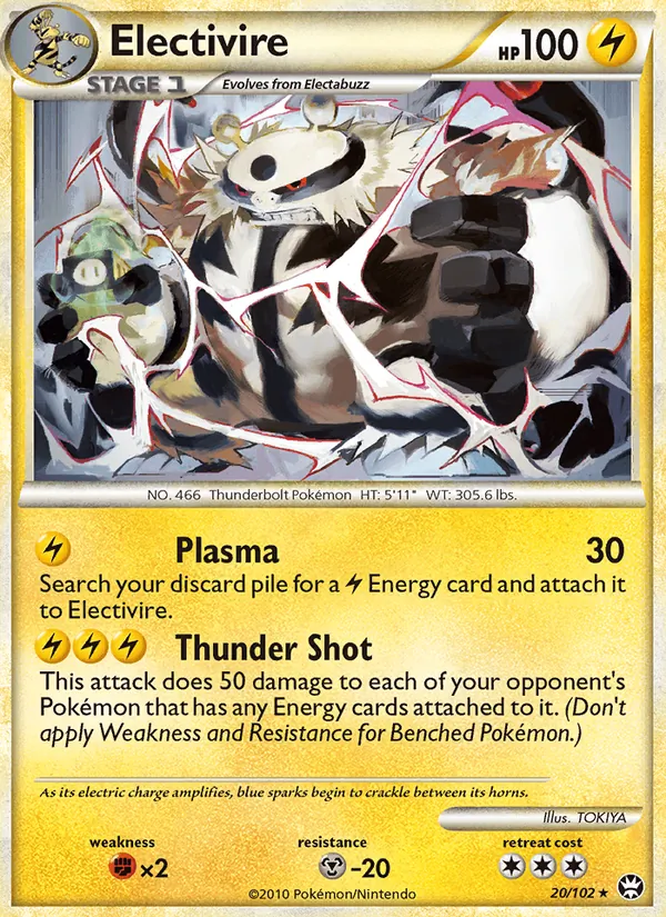 Electivire 20/102