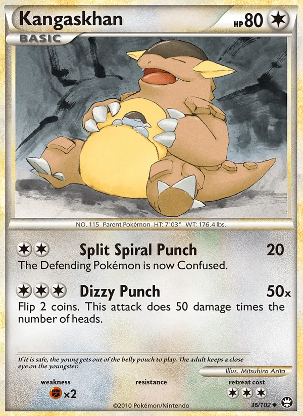 Kangaskhan 36/102