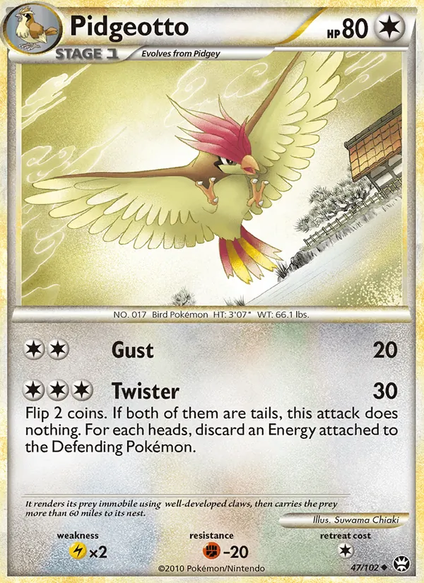Pidgeotto 47/102