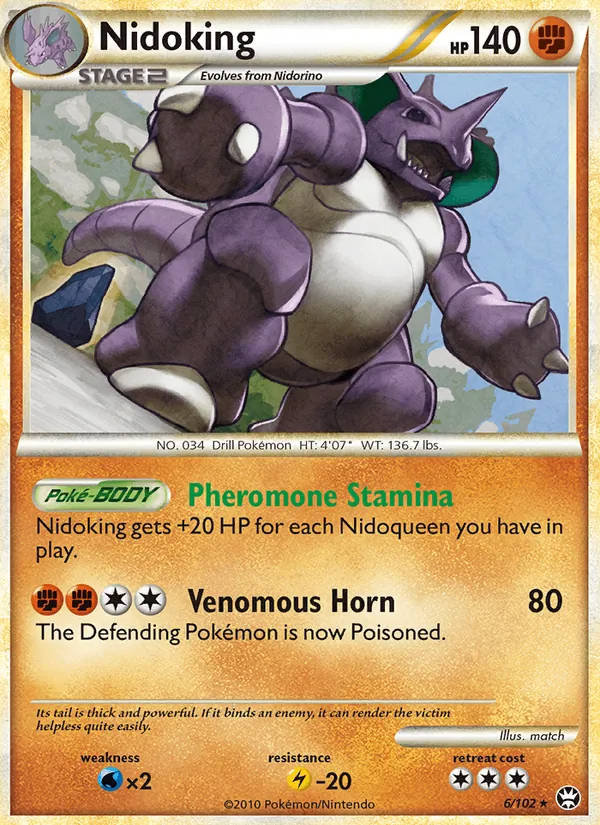 Nidoking 6/102