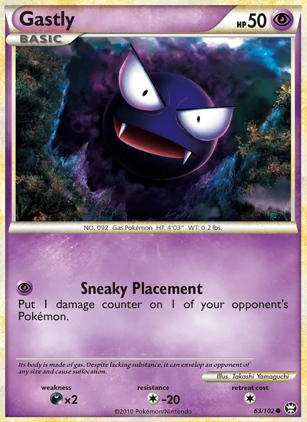 Gastly 63/102