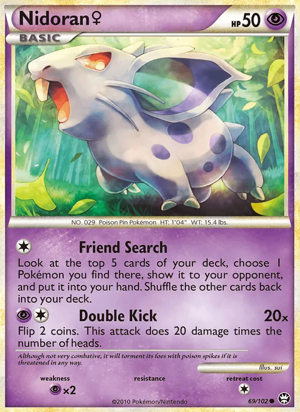 Nidoran ♀ 69/102