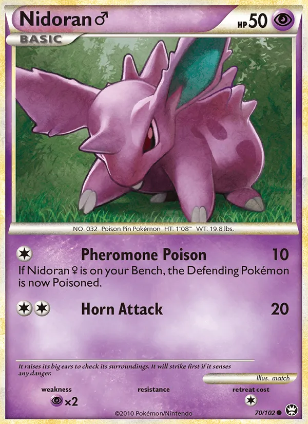 Nidoran ♂ 70/102