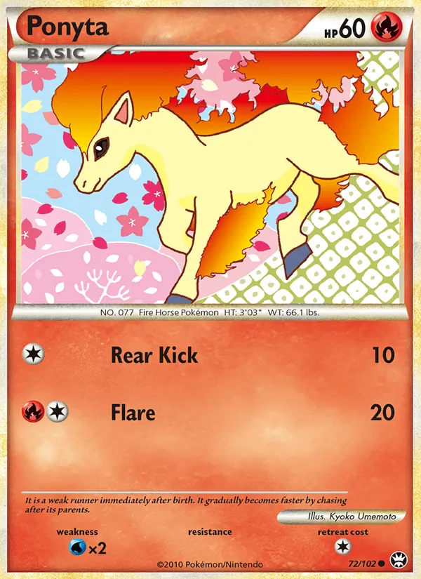 Ponyta 72/102