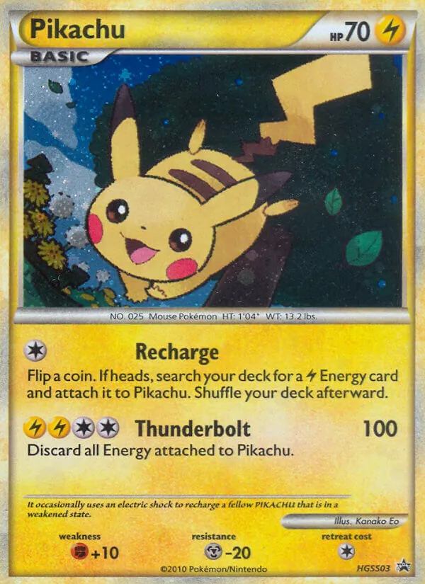 Pikachu HGSS03/25