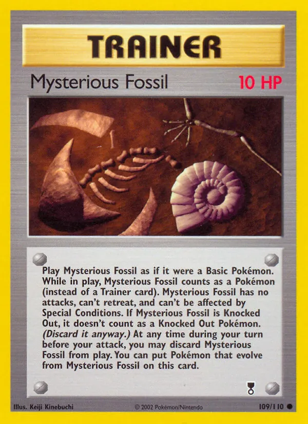 Mysterious Fossil 109/110
