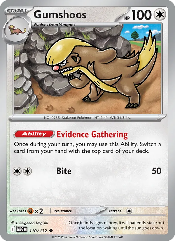 Gumshoos 110/132