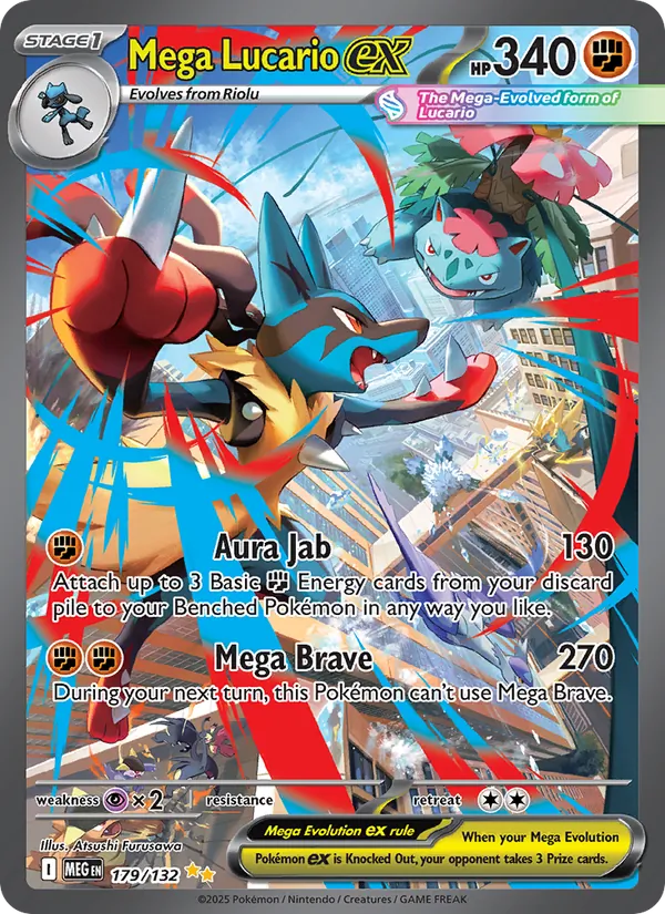 Mega Lucario ex 179/132
