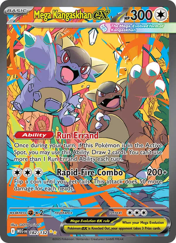 Mega Kangaskhan ex 182/132