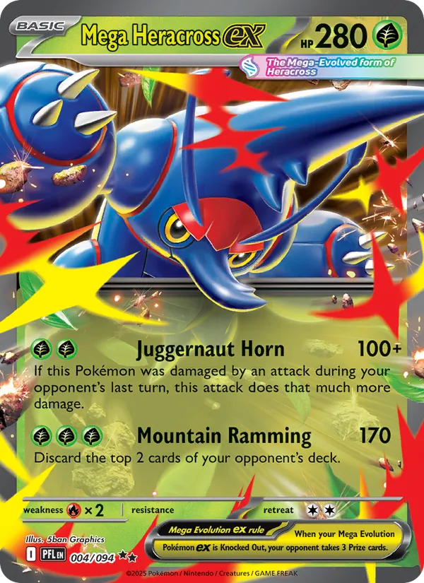 Mega Heracross ex 004/94