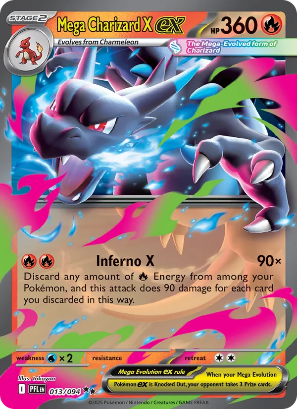 Mega Charizard X ex 013/94