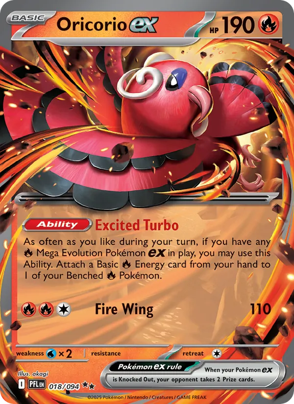 Oricorio ex 018/94